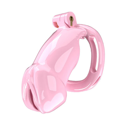 Nylon Chastity Cage With Belt