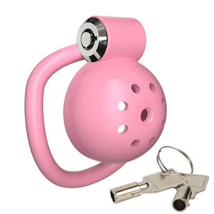 One-Click Unlocking Bell Cock Cage