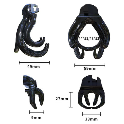 One-Eyed Octopus Chastity Cage