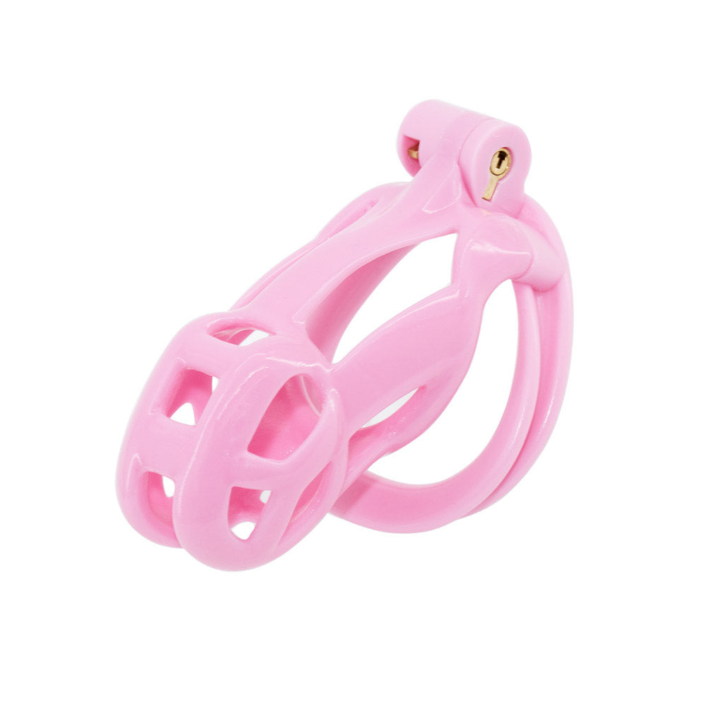 Pink Cobra Chastity Cage