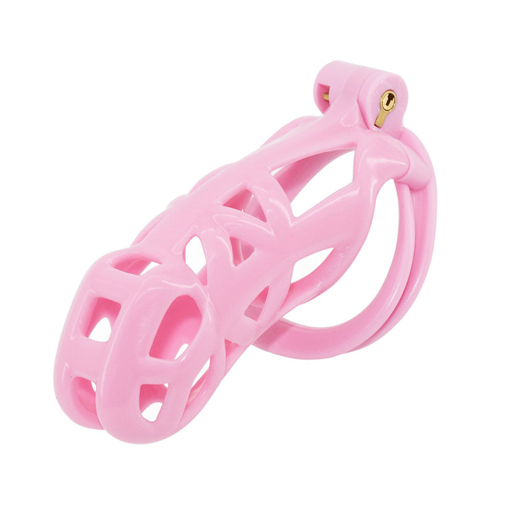 Pink Cobra Chastity Cage