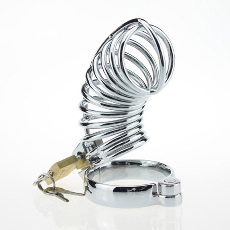 Metal Chastity Cage 4.0 Inches Long