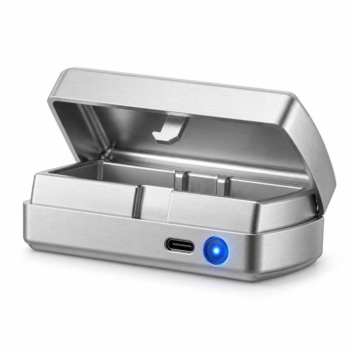 QIUI Couples Remote Keyholding Box – App-Controlled Metal Key Pod