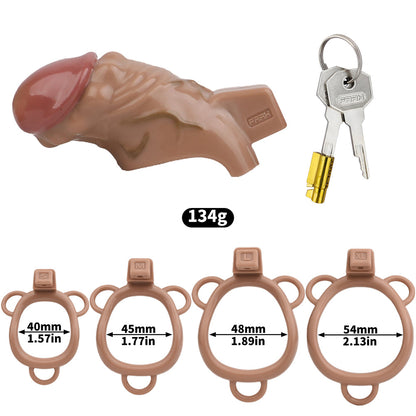 Resin Penis Chastity Cage