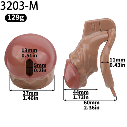 Resin Penis Chastity Cage