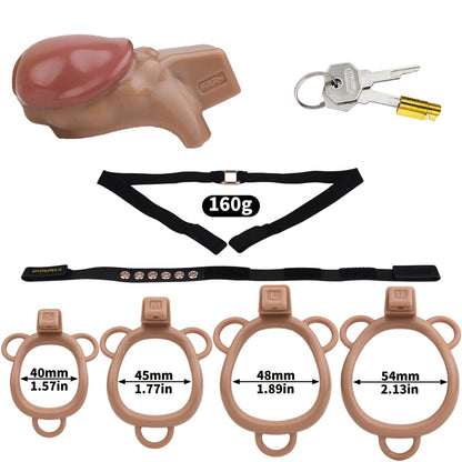 Resin Penis Chastity Cage
