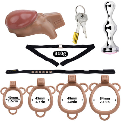 Resin Penis Chastity Cage