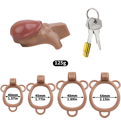 Resin Penis Chastity Cage