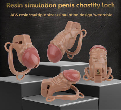 Resin Penis Chastity Cage