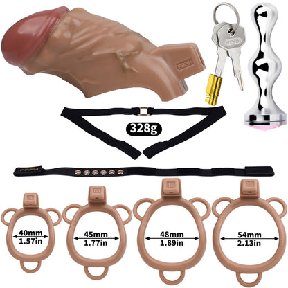 Resin Penis Chastity Cage