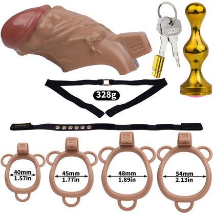 Resin Penis Chastity Cage