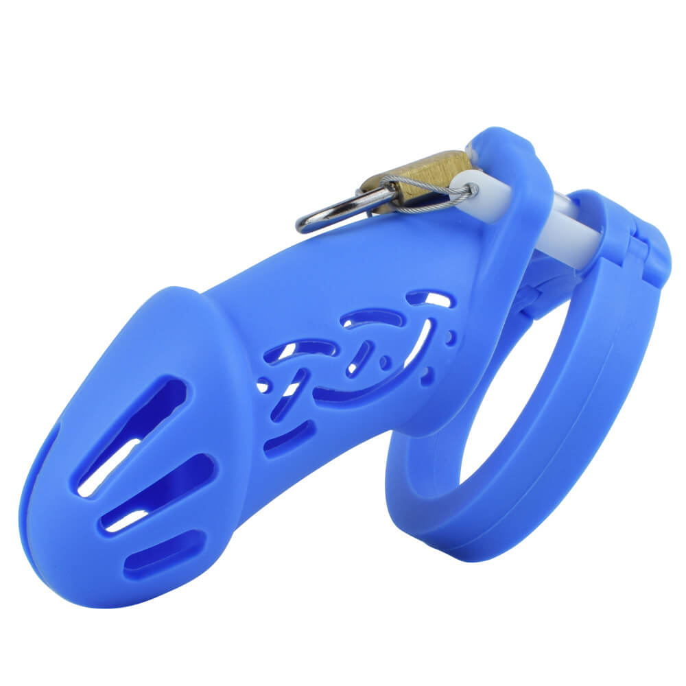 Cage de chasteté CB6000 en silicone améliorée 