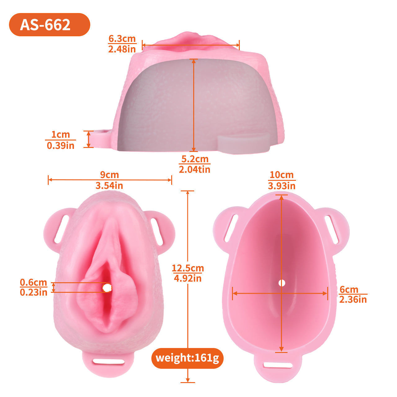 Sissy Silicone Chastity Cage with Belt 17