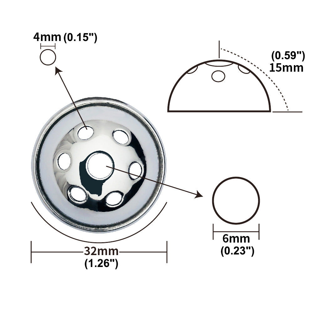 Metal Small Chastity Cage size for the tube