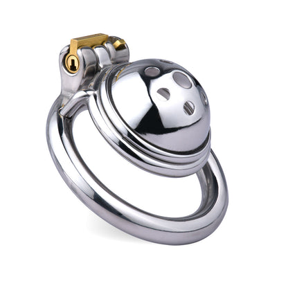 Metal Small Chastity Cage -3