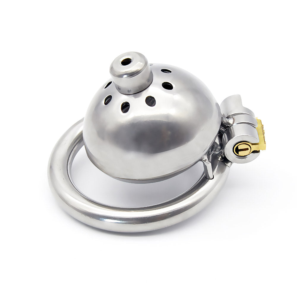 Small Steel Chastity Cage