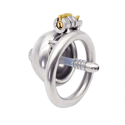 Small Steel Chastity Cage