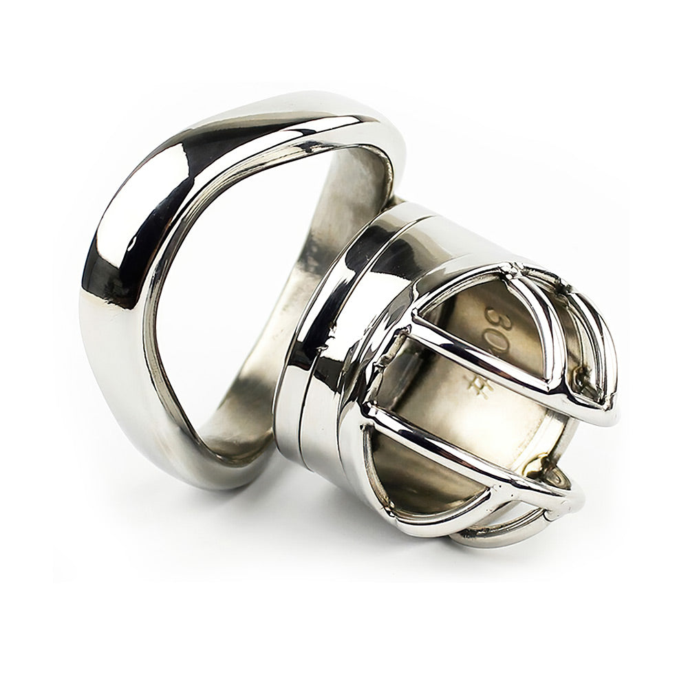 Steel Male Chastity Cage