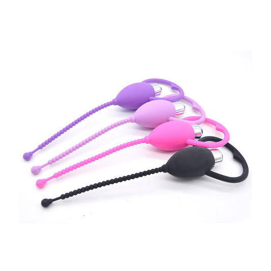 Vibrating Silicone Butt Plug