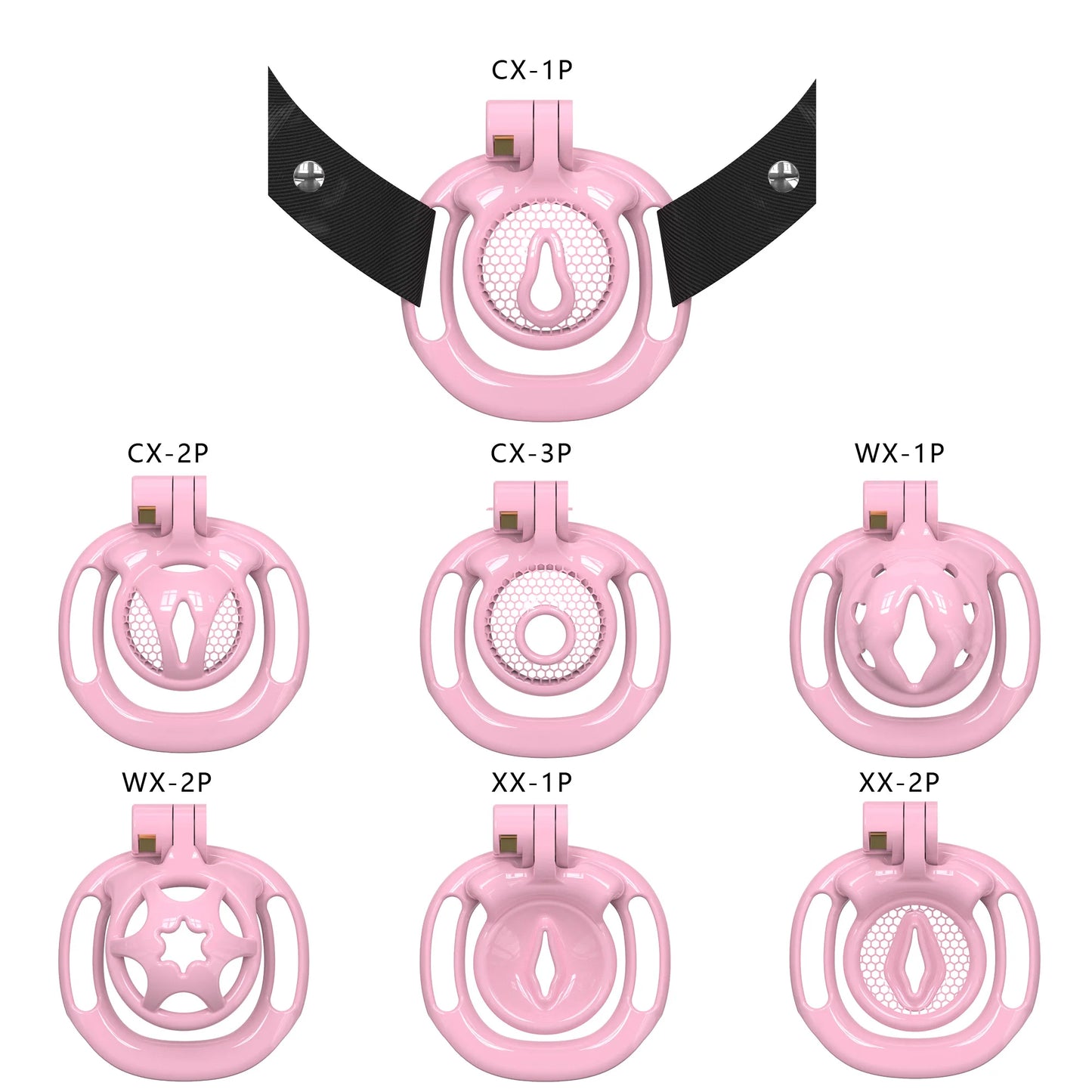 Sissy BDSM With Wearable Chastity Cage